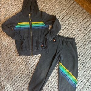 Aviator Nation Matching Sweatpants / Sweatshirt Set Kids / Boys 6